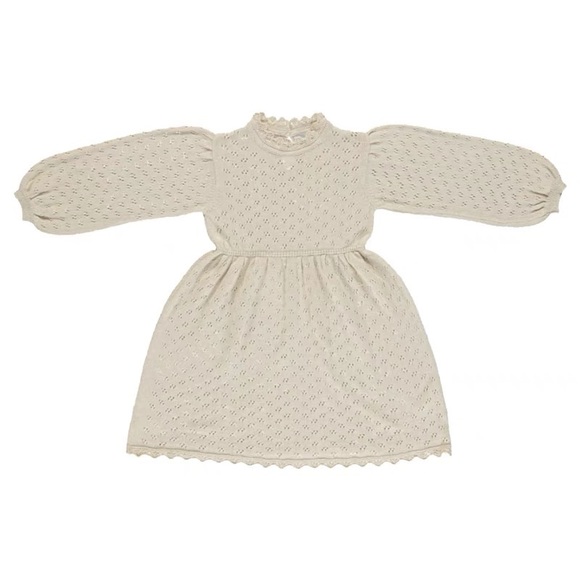 🆕Bebe Organic Olivia Dress natural 8Y - Picture 7 of 16